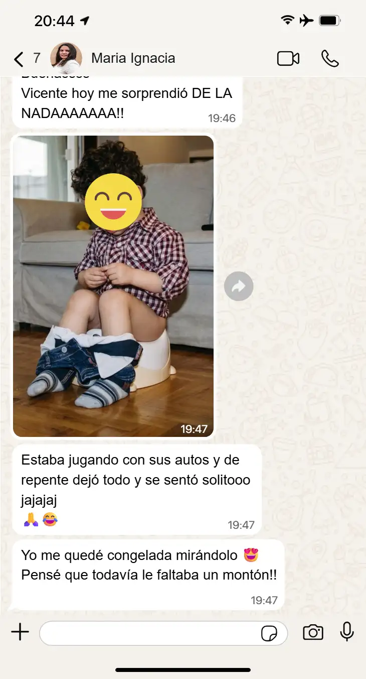 Testimonio WhatsApp 3